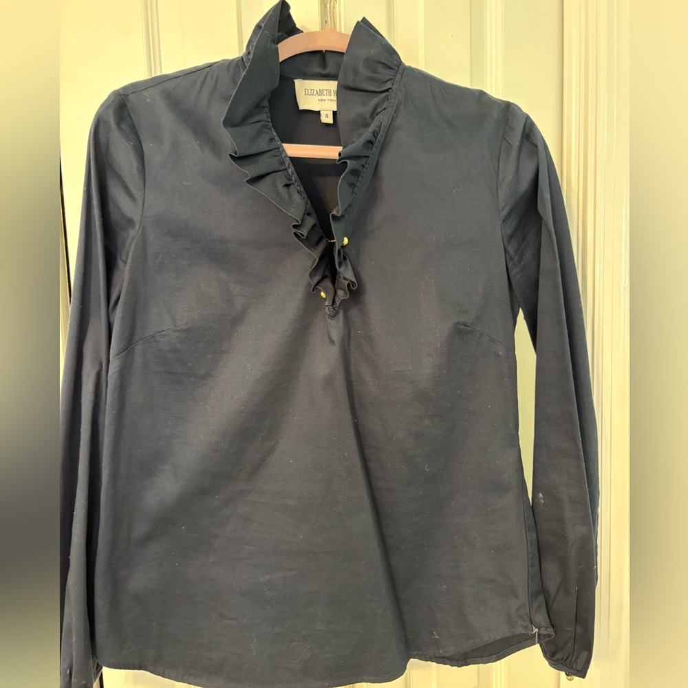 Elizabeth McKay Midnight Blue Top